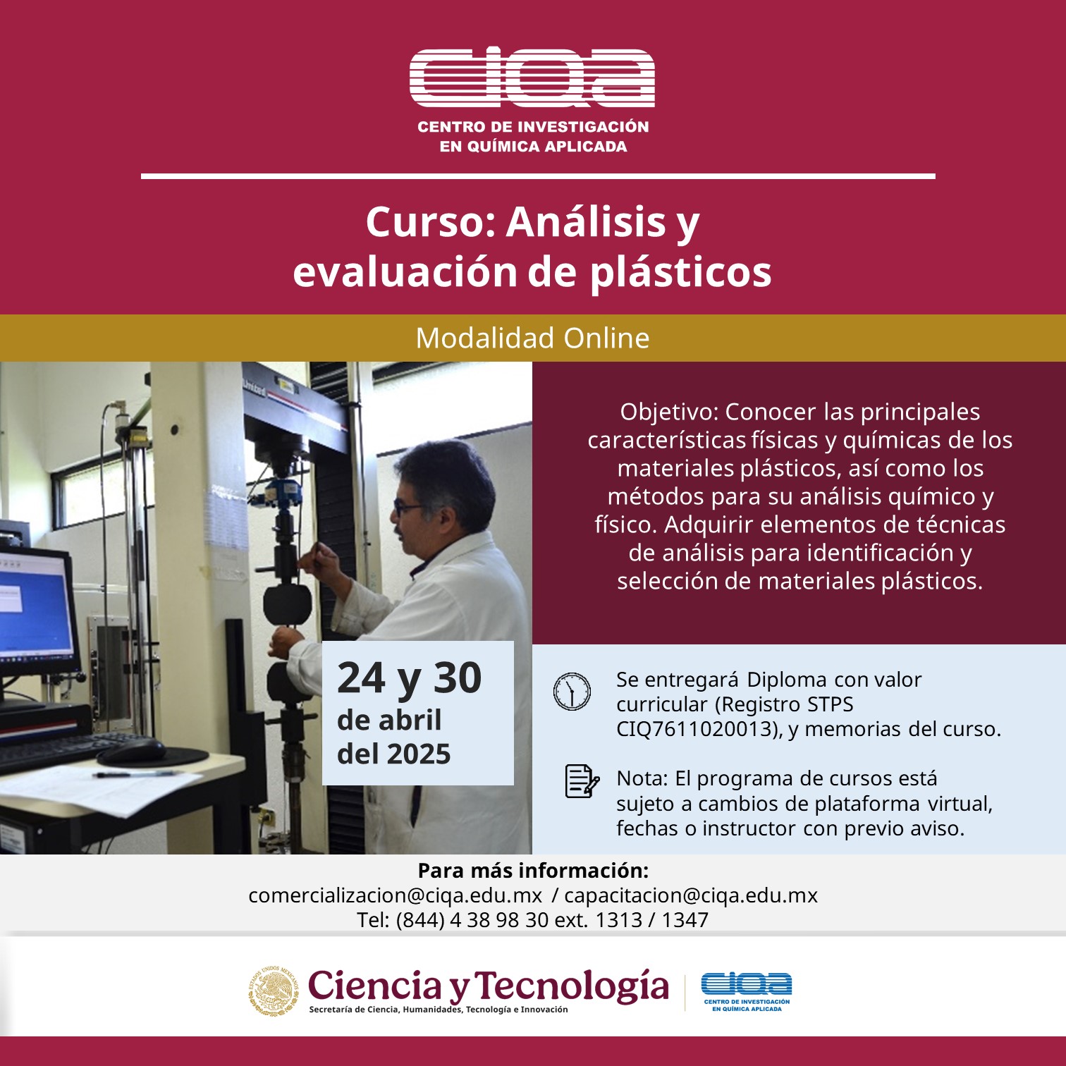 Análisis y Evaluación en Plásticos
